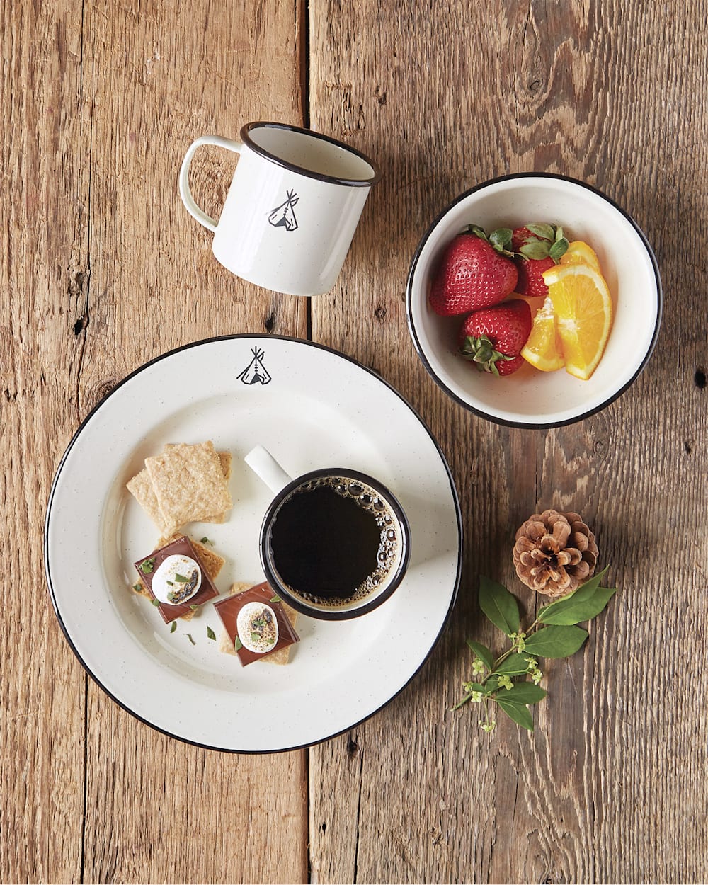 PENDLETON CAMP ENAMELWARE DISHES