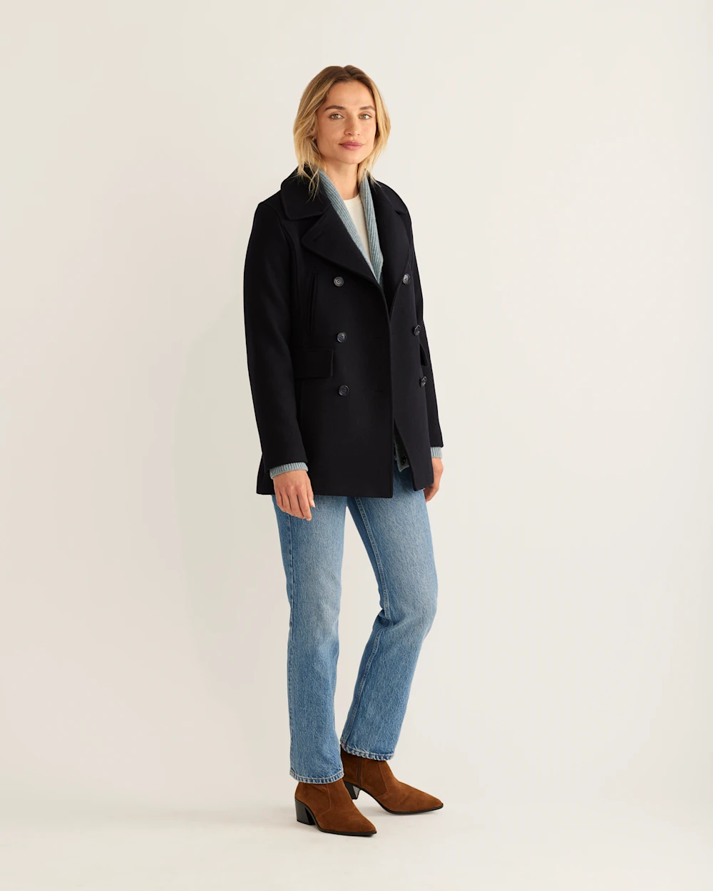 WOMEN'S PEACOAT