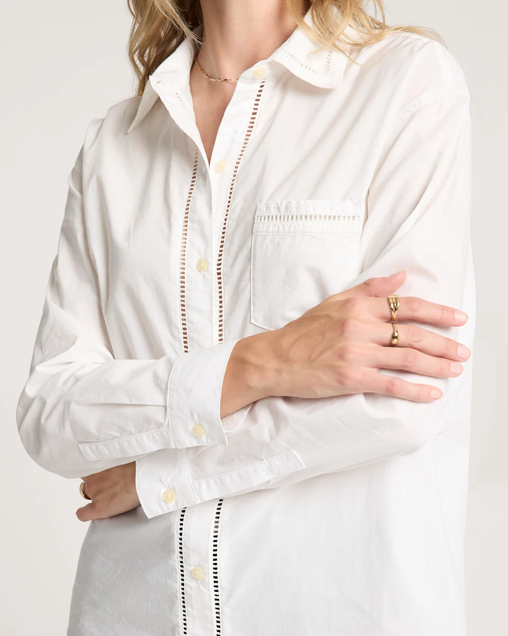 WOMEN'S EVERLY POPLIN SHIRT