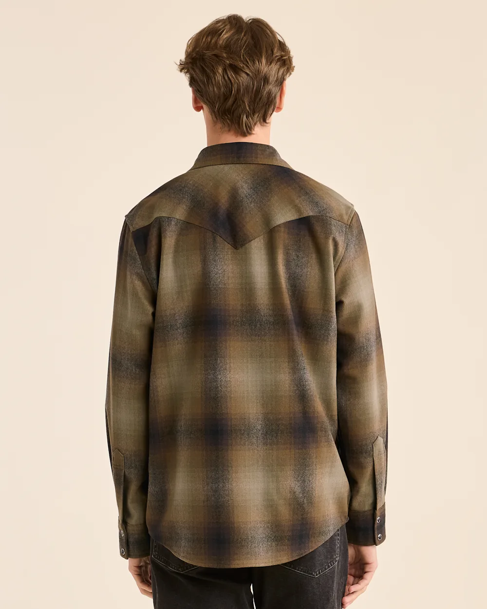 MEN'S PLAID SNAP-FRONT WESTERN CANYON SHIRT