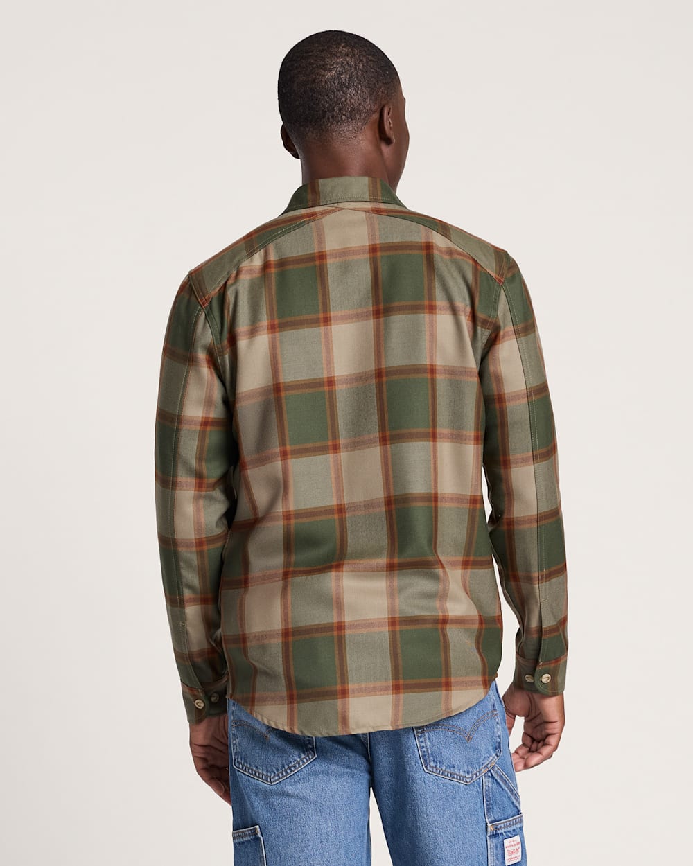 MEN'S PLAID HARRISON MERINO SHIRT