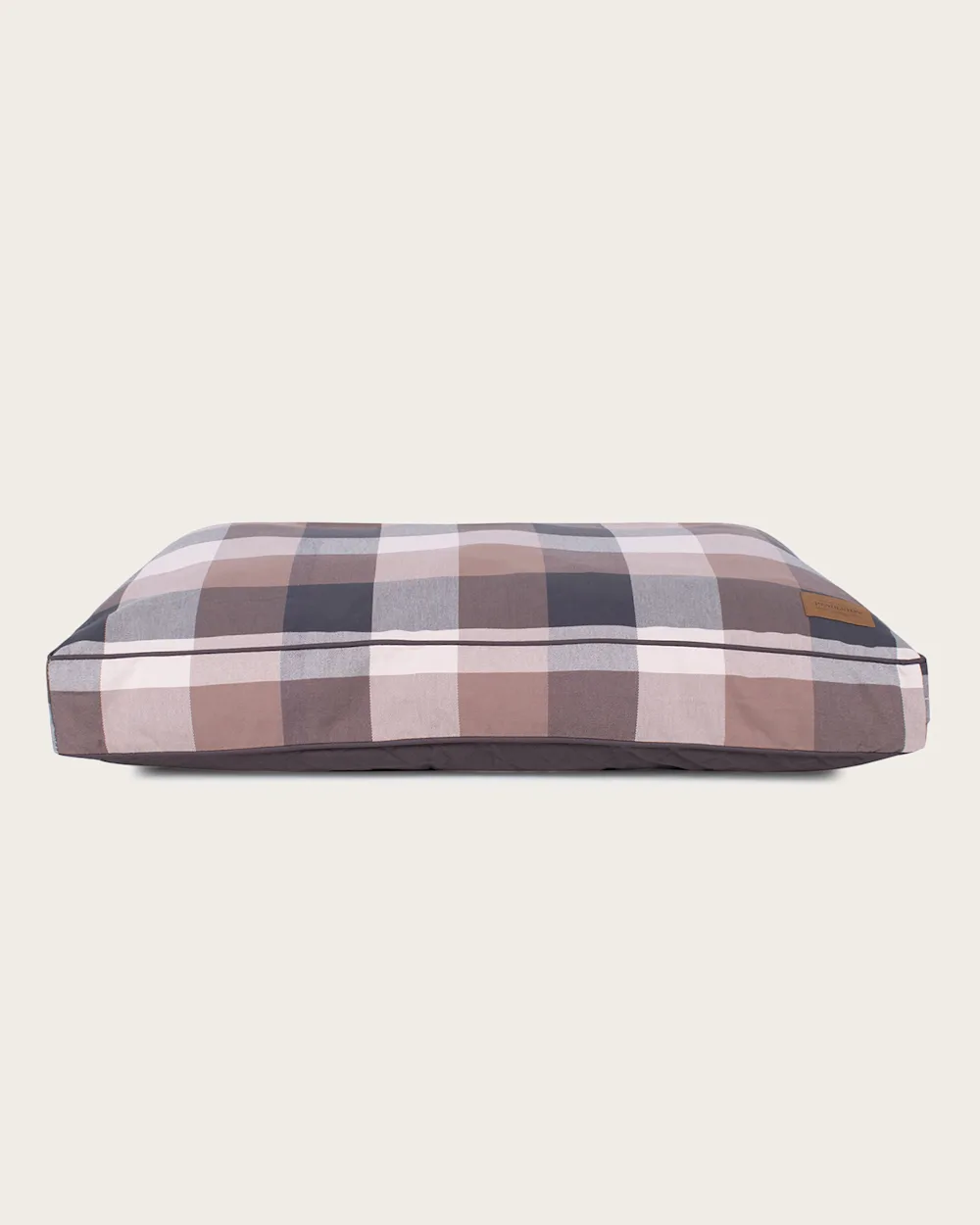 BLOCK PLAID PET BED - NAPPER