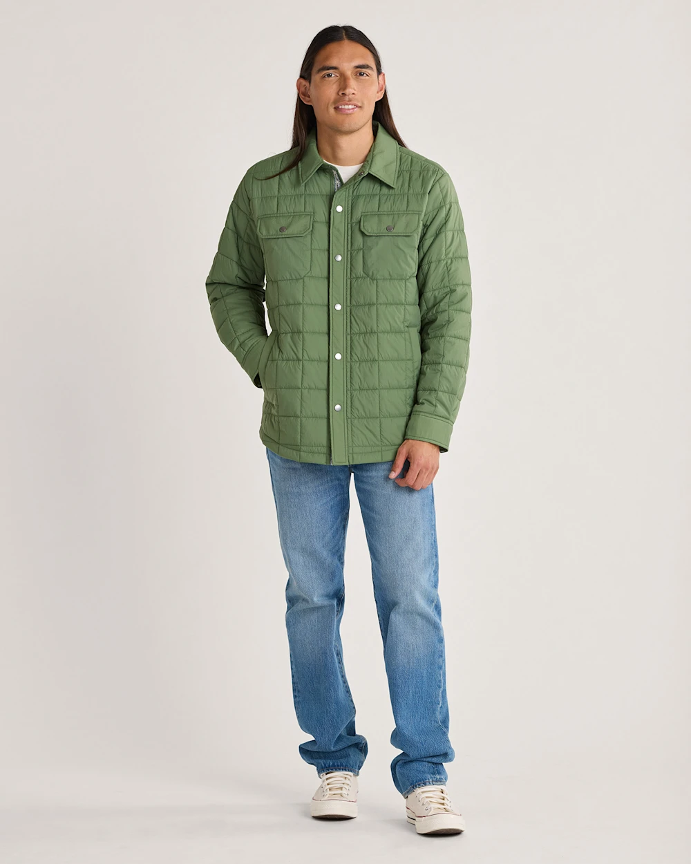 MEN'S ARROYO CRINKLE QUILTED SHIRT JACKET