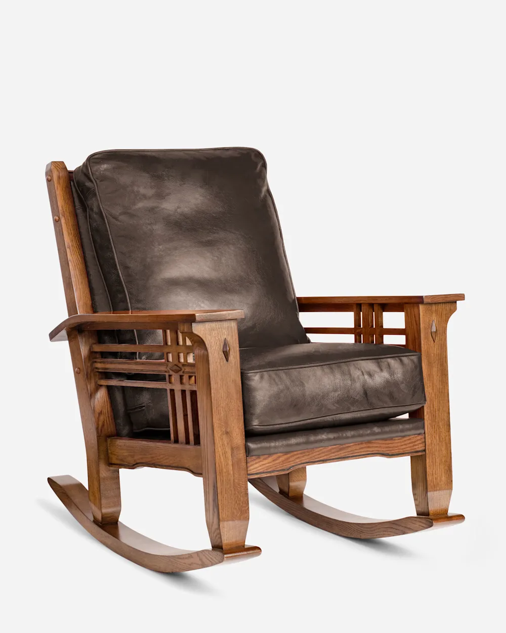 STAGECOACH LEATHER ROCKER