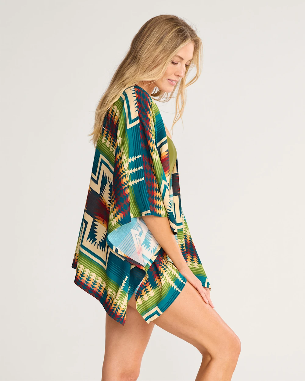 HARDING WOMEN'S OPEN-FRONT COVERUP