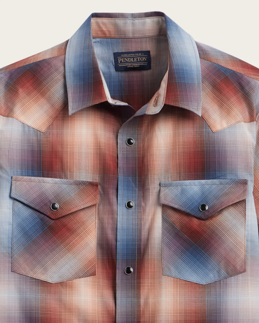 MEN'S SHORT-SLEEVE BISHOP COTTON SHIRT