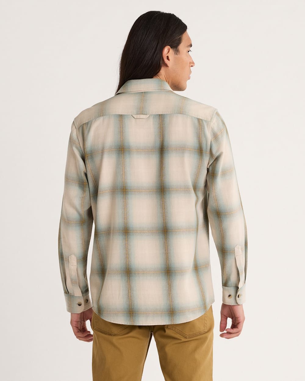 MEN'S PLAID BEACH SHACK COTTON SHIRT