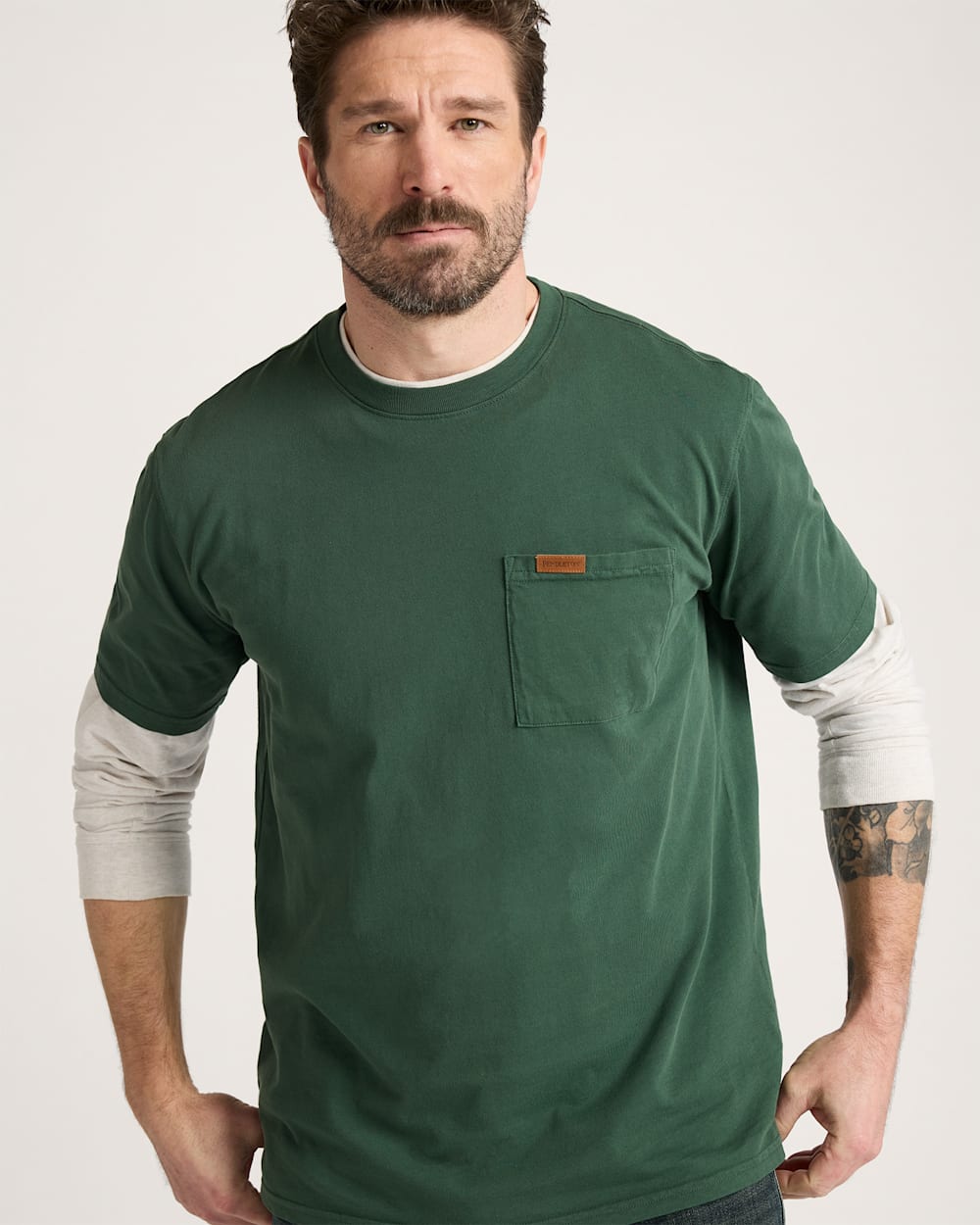 MEN'S SHORT-SLEEVE DESCHUTES POCKET TEE