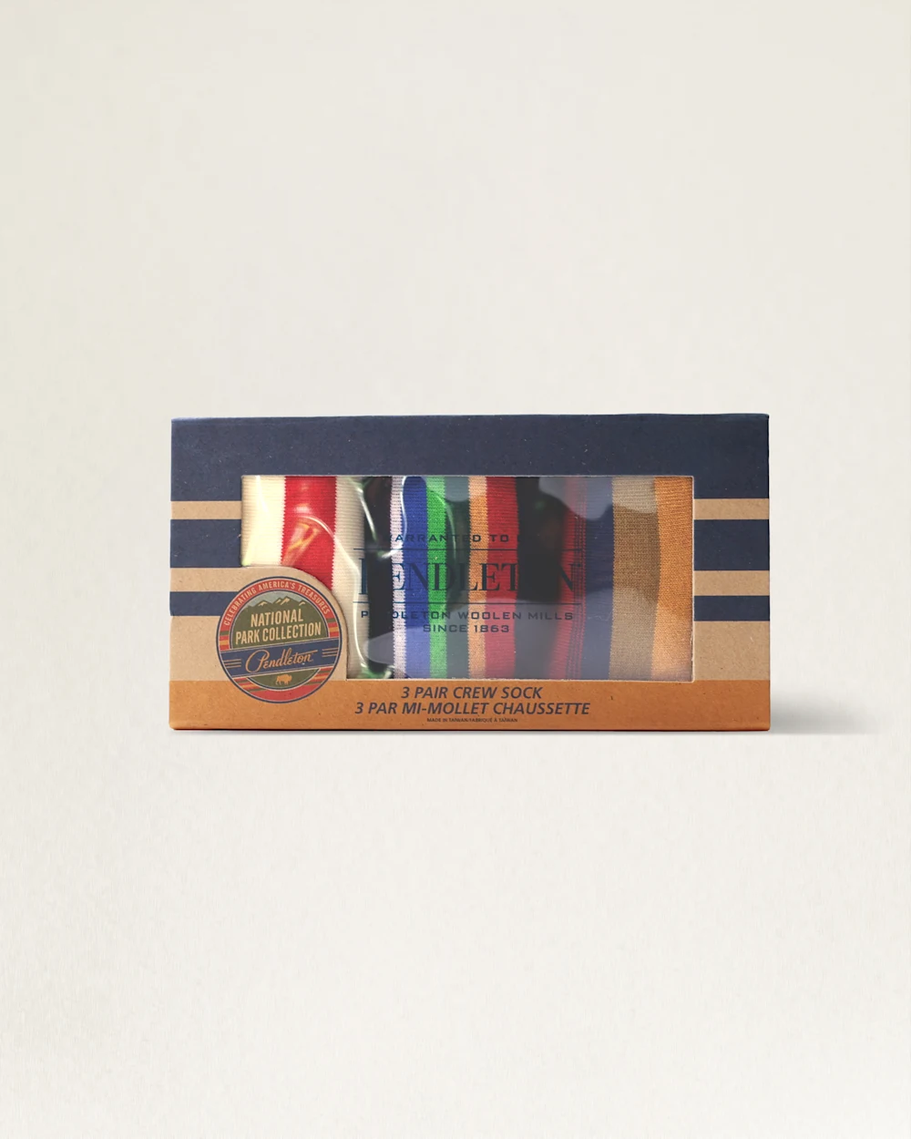 3-PACK NATIONAL PARK SOCKS GIFT BOX