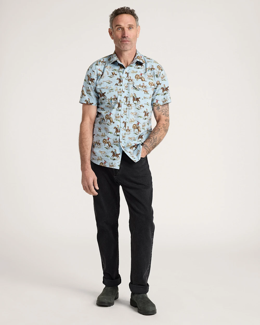 MEN'S LARAMIE SNAP-FRONT SHIRT