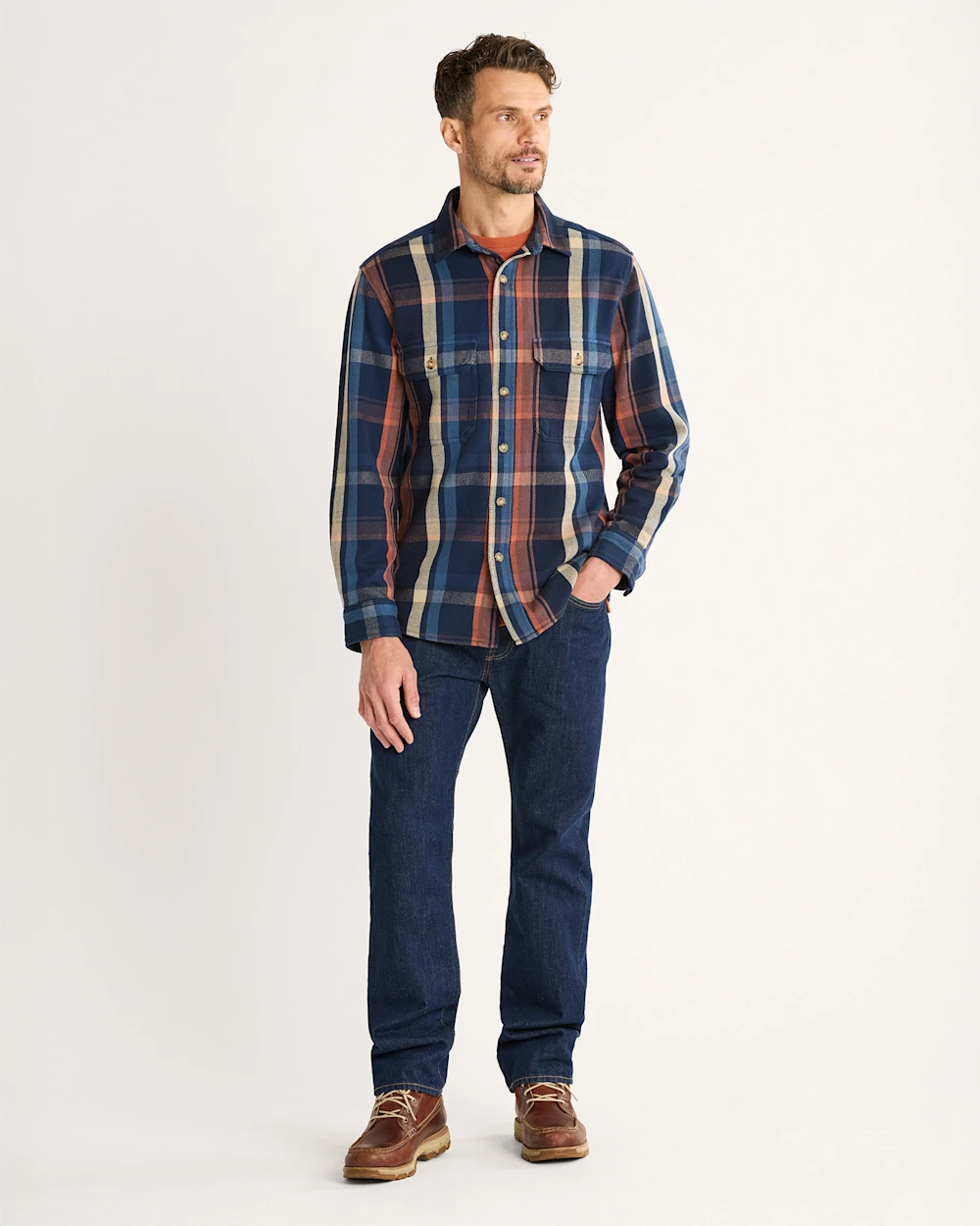 MEN'S PLAID ARCADIA FLANNEL SHIRT