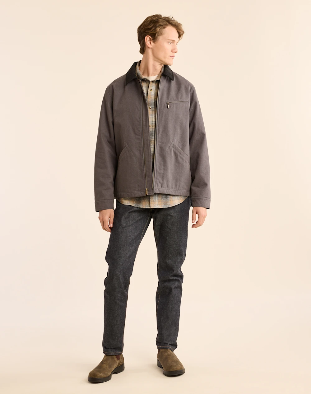 MEN'S TAHOMA CANVAS TRUCKER JACKET