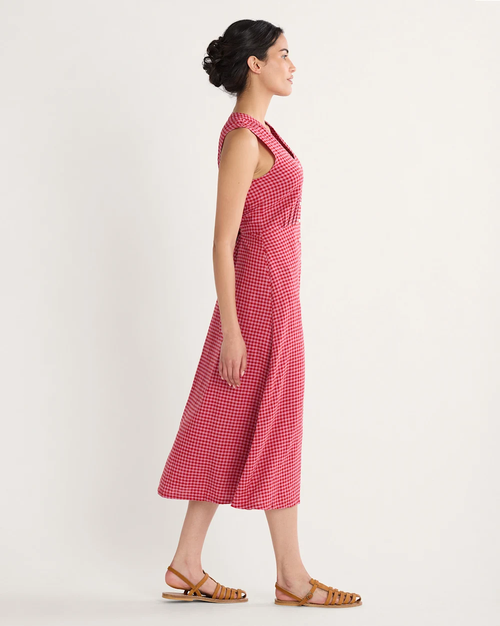 WOMEN'S LANA SLEEVELESS LINEN DRESS