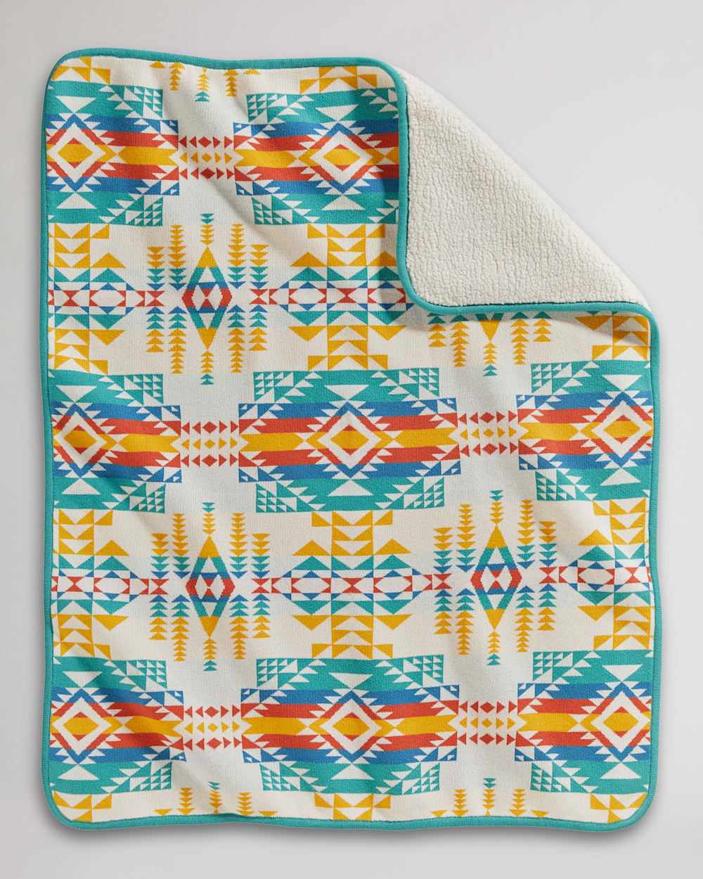 PILOT ROCK SHERPA STROLLER BLANKET