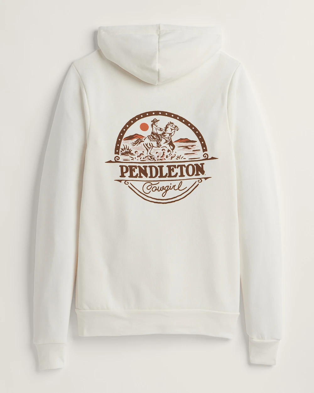 WOMEN'S COWGIRL GRAPHIC ZIP HOODIE