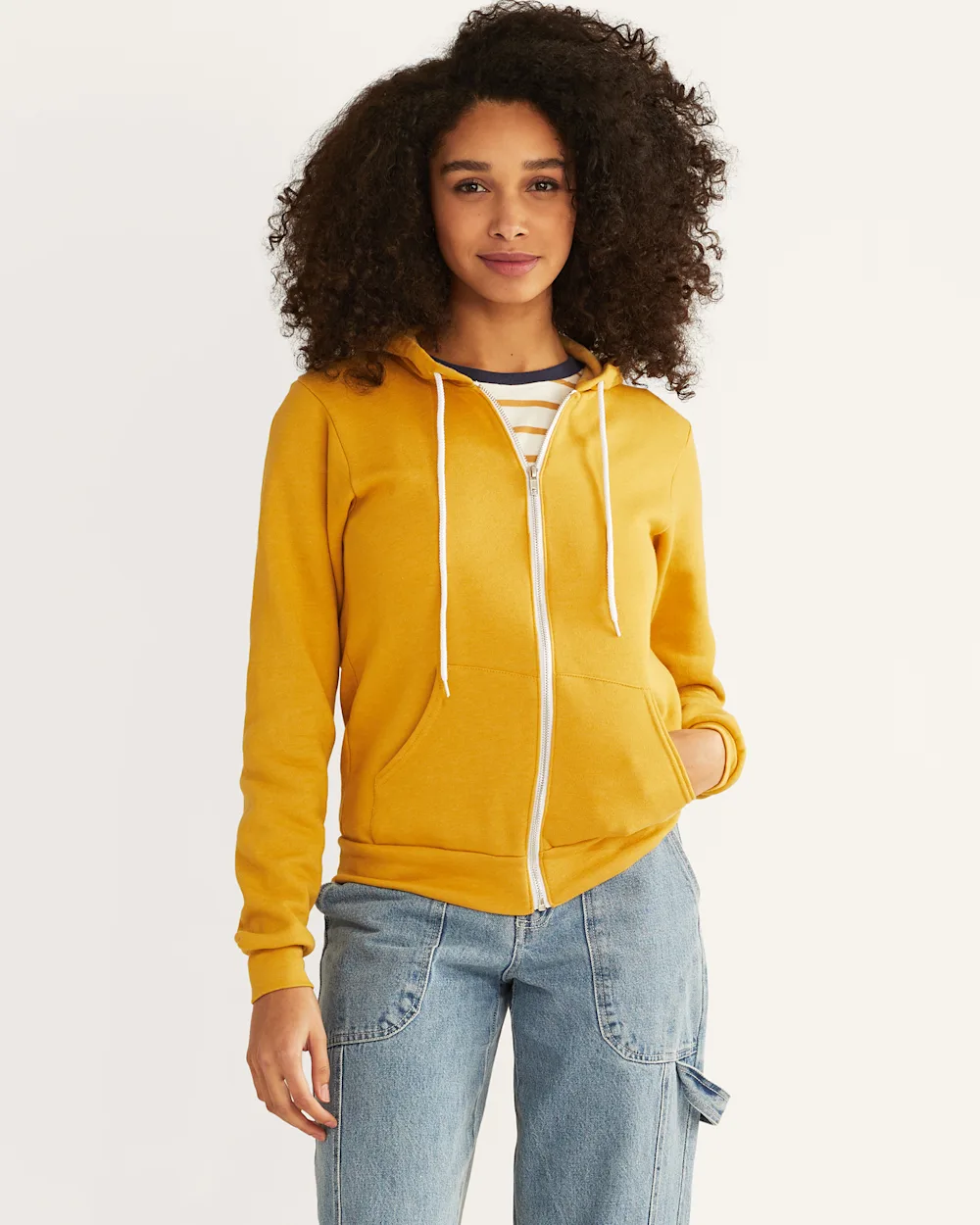 WOMEN'S COWGIRL GRAPHIC ZIP HOODIE