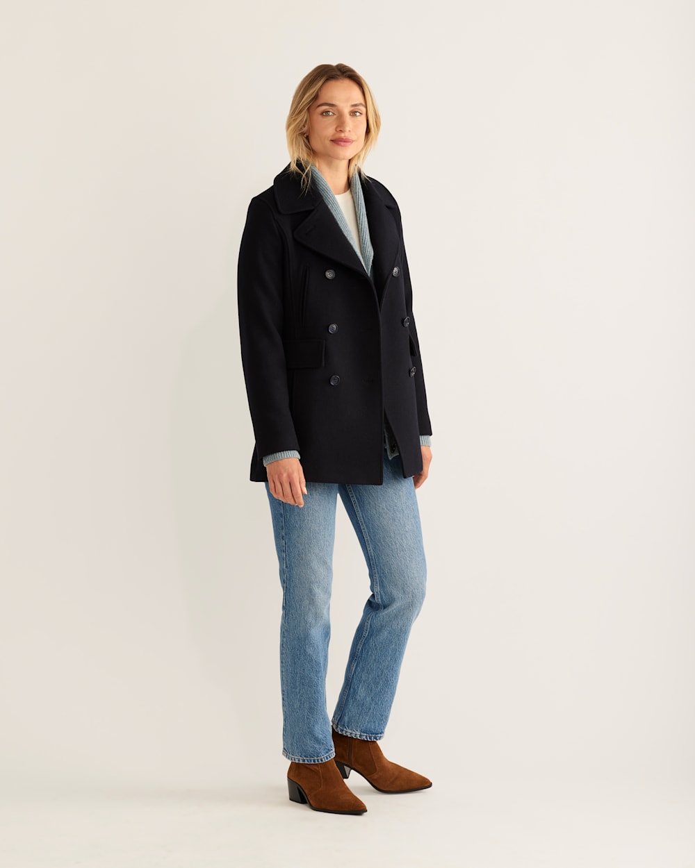 WOMEN'S PEACOAT