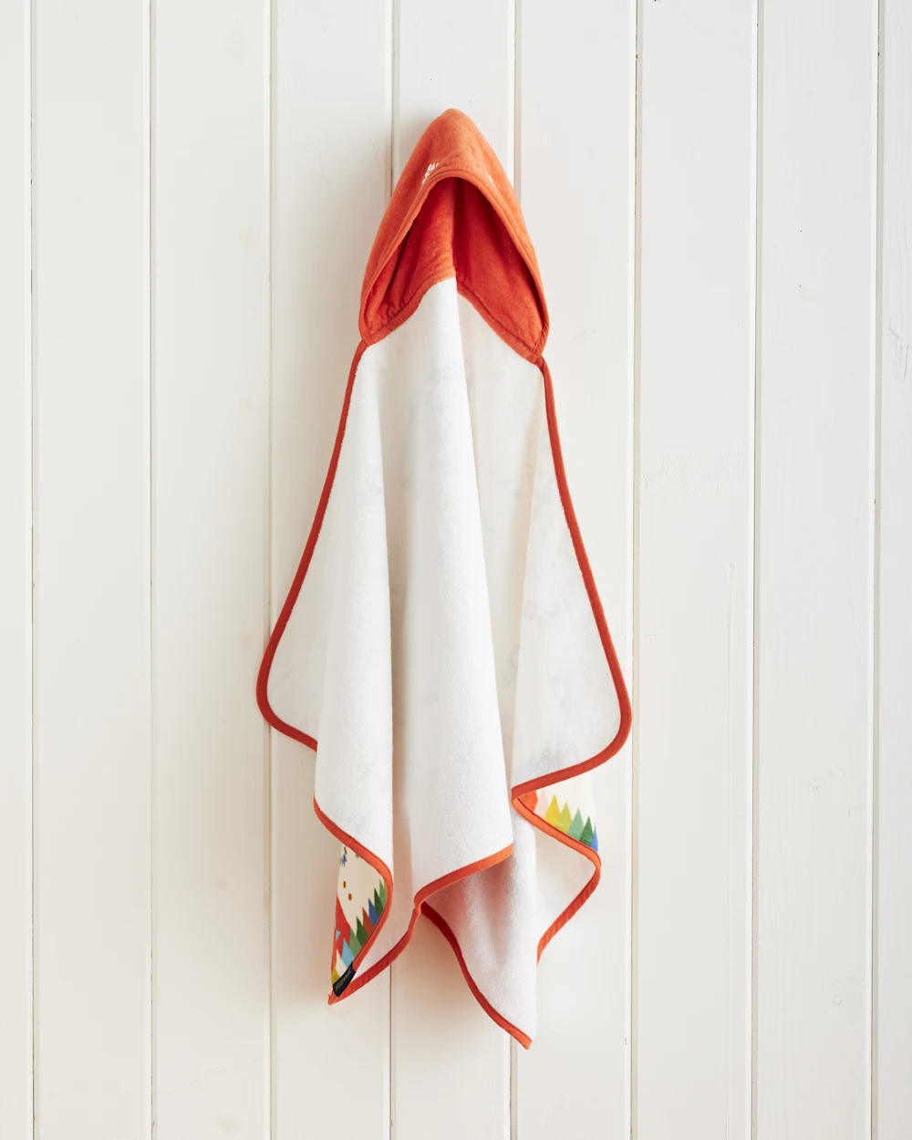 WILD BLOOMS HOODED BABY TOWEL