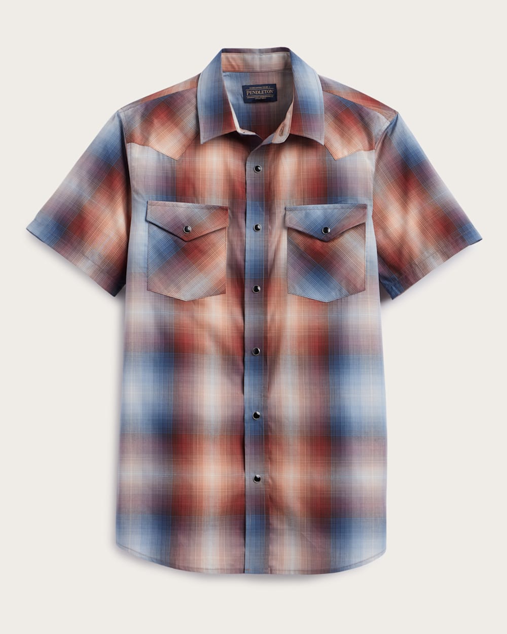 MEN'S SHORT-SLEEVE BISHOP COTTON SHIRT