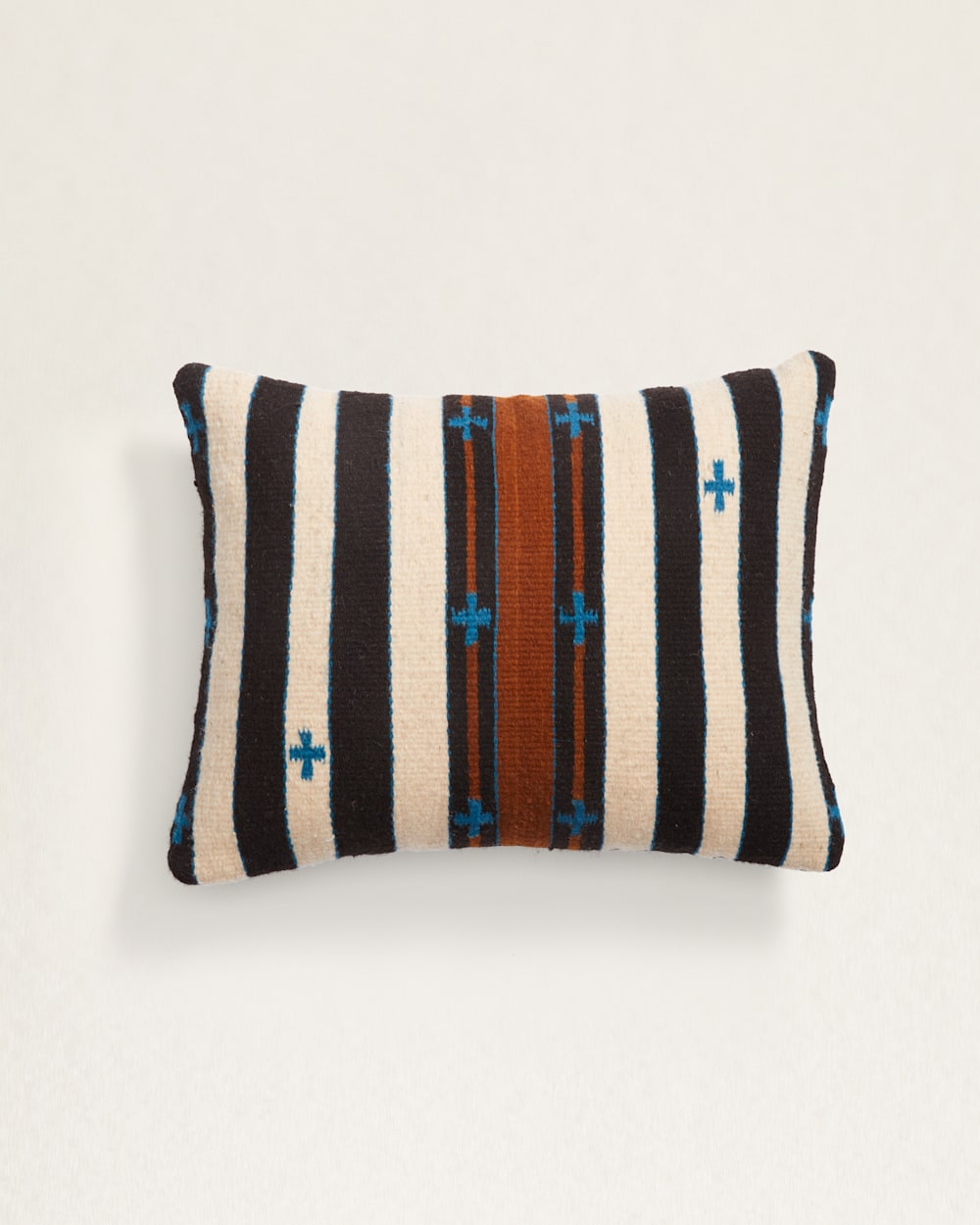 TURQUOISE CROSSES LUMBAR PILLOW