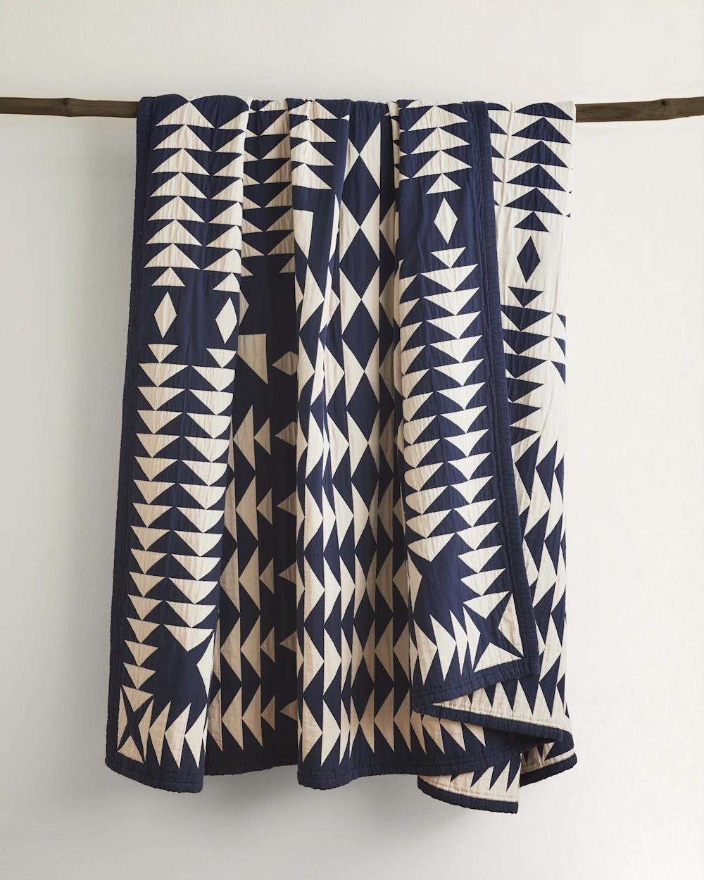 MIDNIGHT NOVA COTTON MATELASSE COVERLET