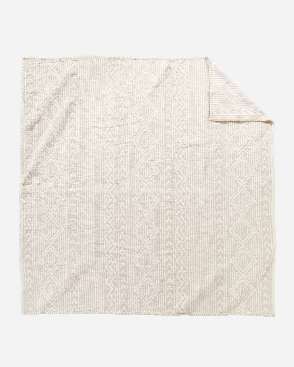 GANADO COTTON MATELASSE COVERLET