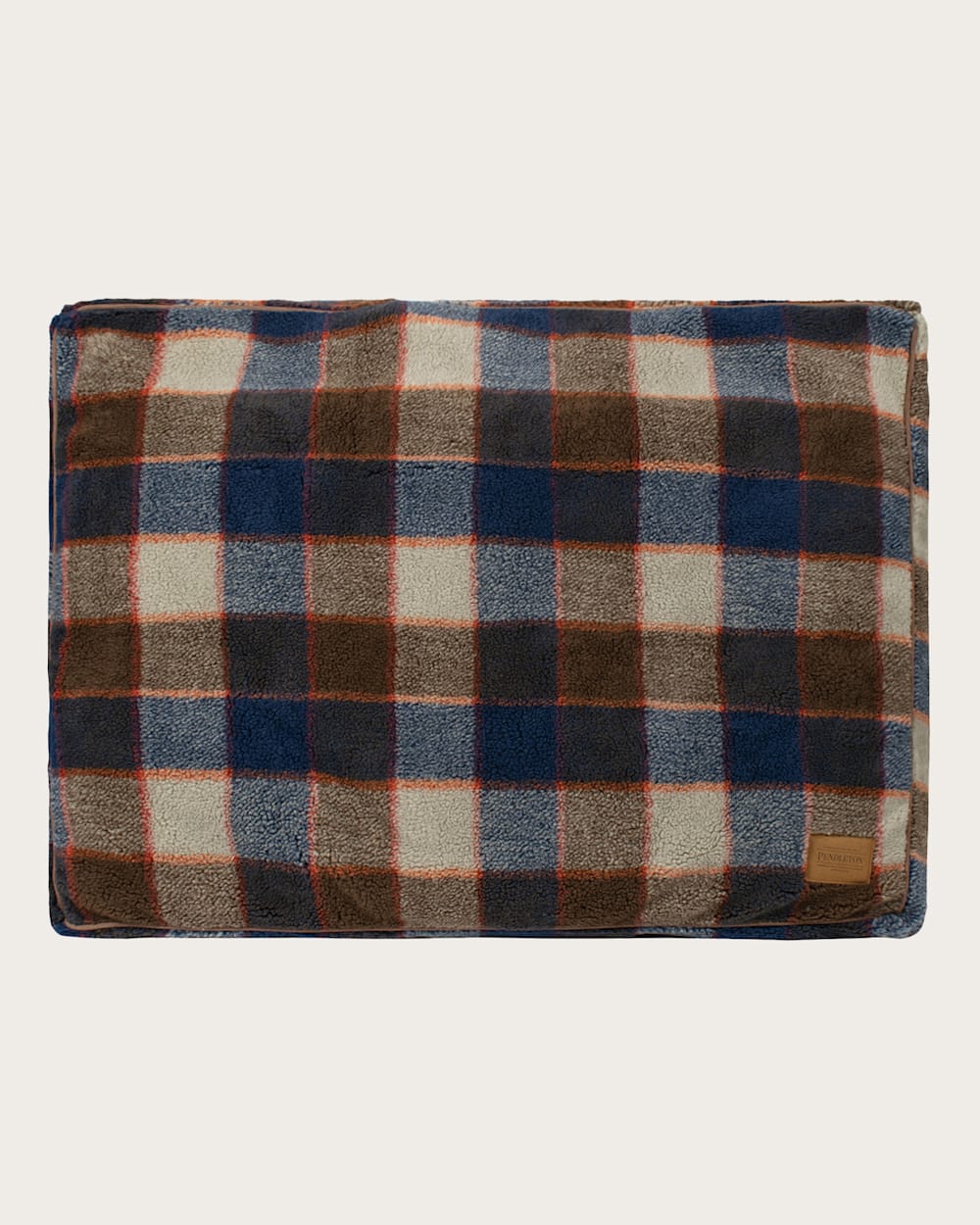 MOUNTAIN PLAID PET BED - NAPPER