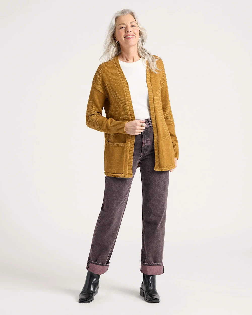 WOMEN'S TEXTURED SIERRA SPRINGS CARDIGAN