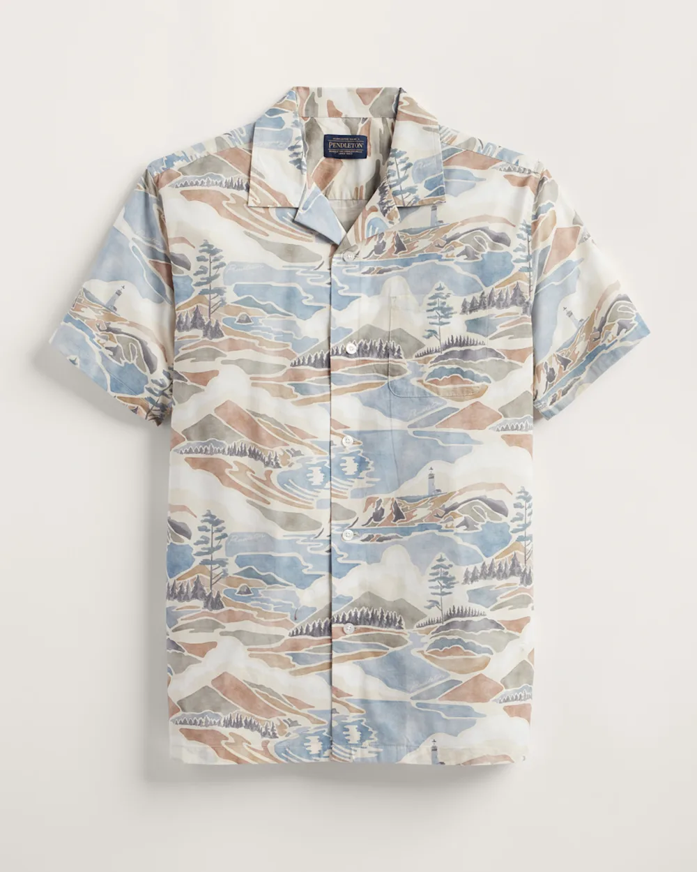 MEN'S ALOHA COTTON CAMP SHIRT