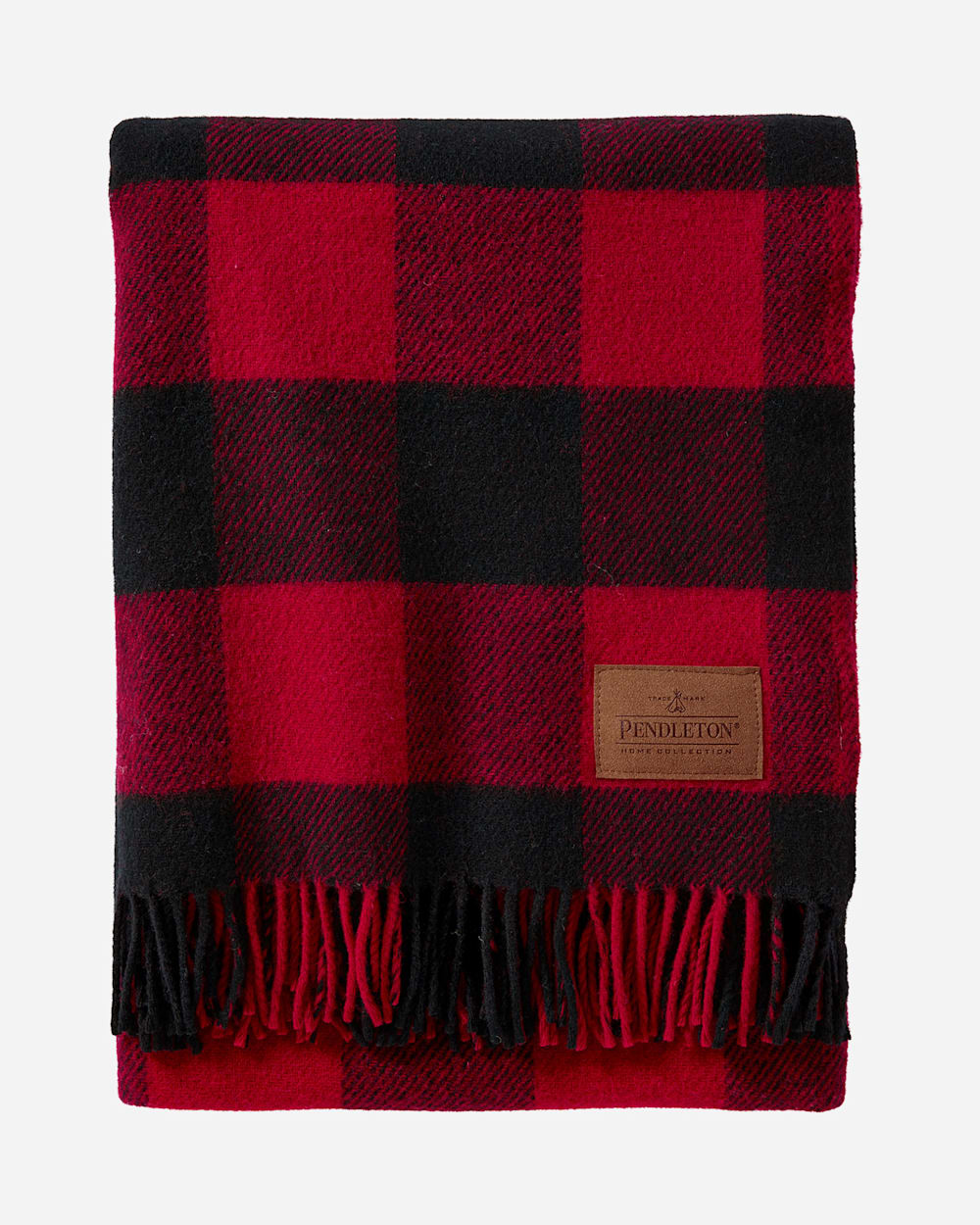 MOTOR ROBE THROW WITH LEATHER CARRIER