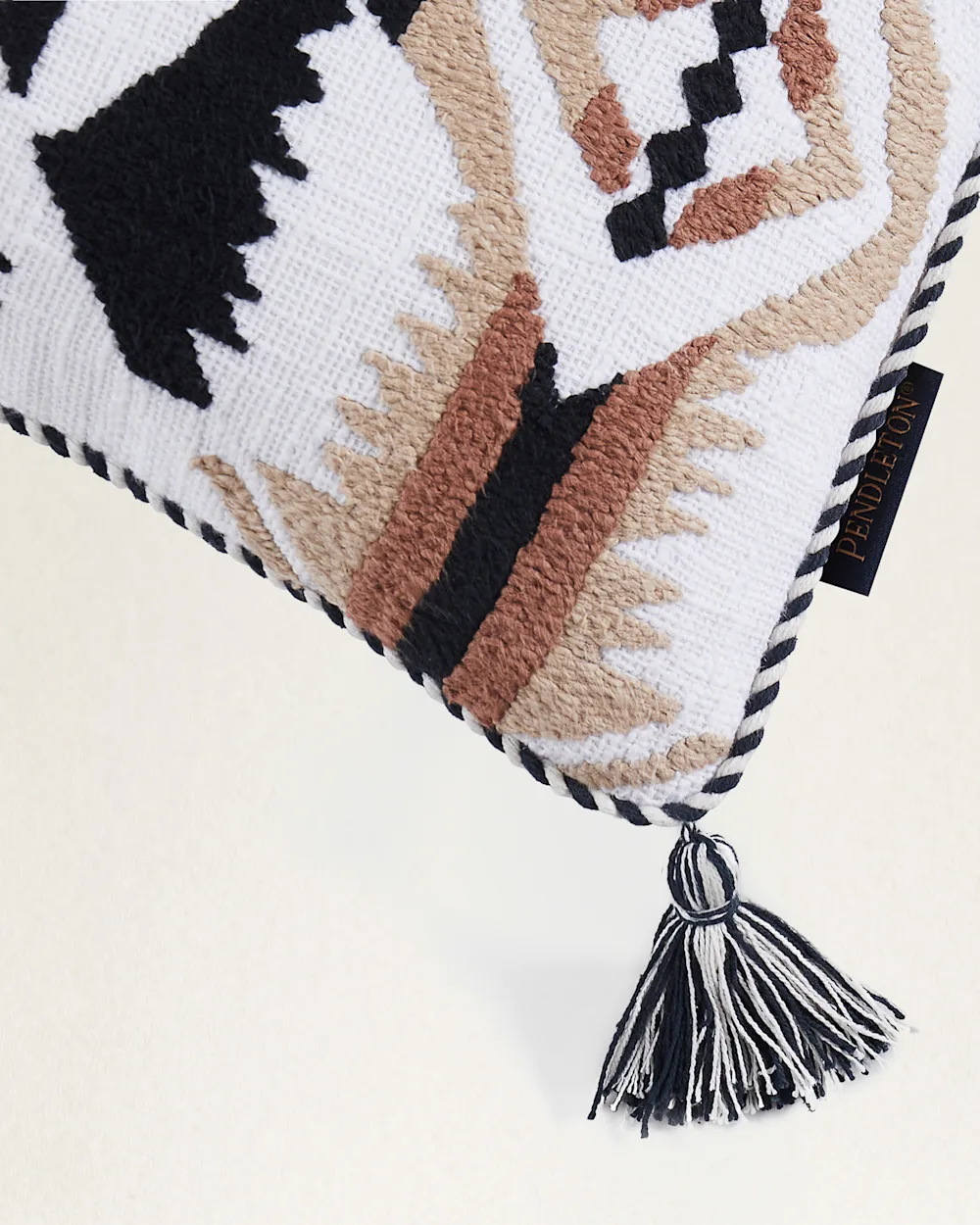 NEHALEM EMBROIDERED LUMBAR PILLOW