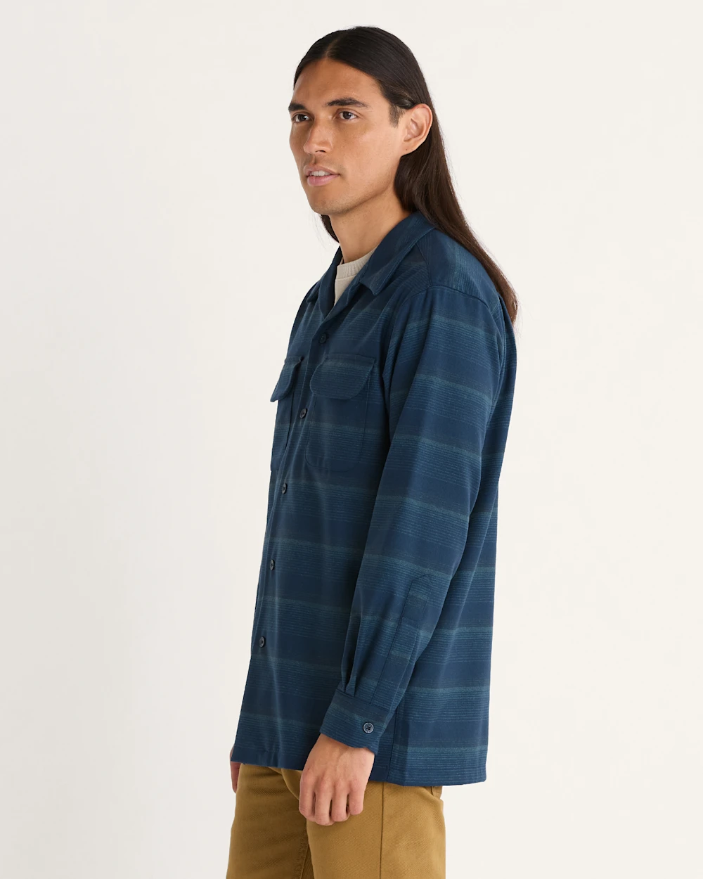 MEN'S STRIPE BOARD SHIRT