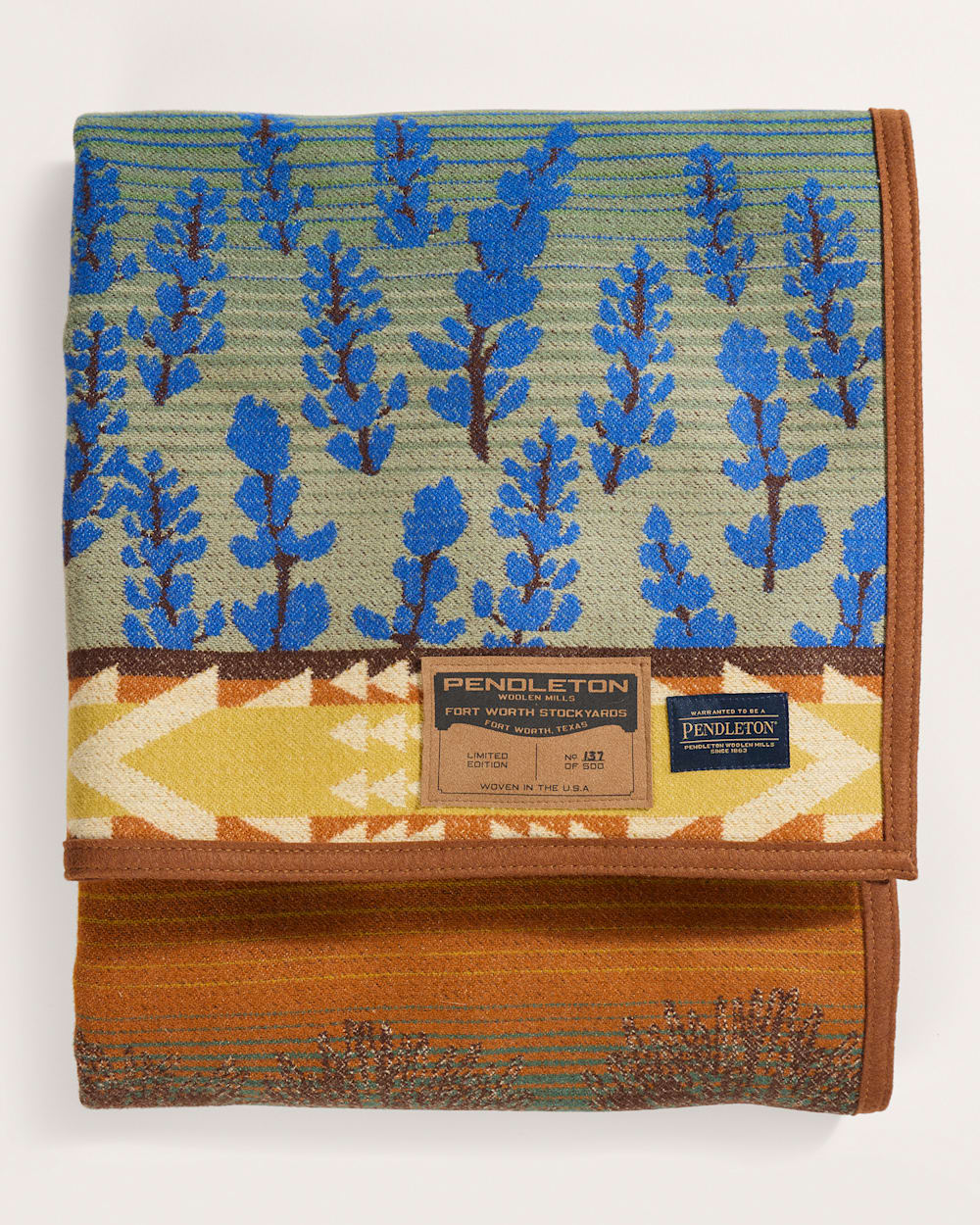 LONGHORN BLUEBELLS THROW