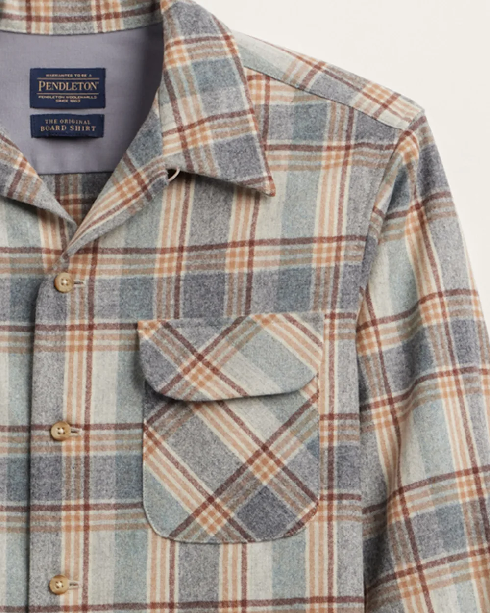 MEN'S PLAID BOARD SHIRT