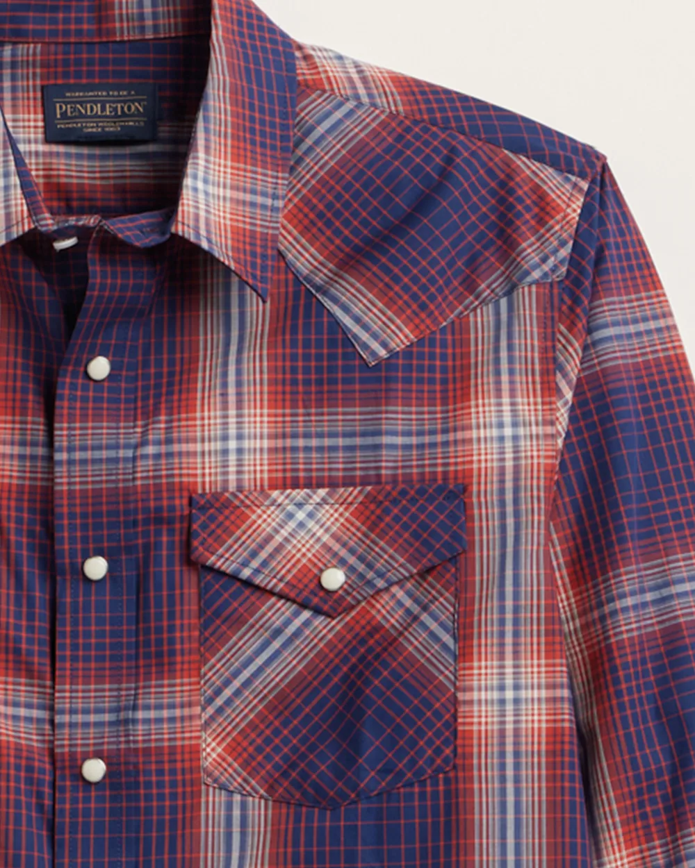 MEN'S LONG-SLEEVE BISHOP COTTON SHIRT