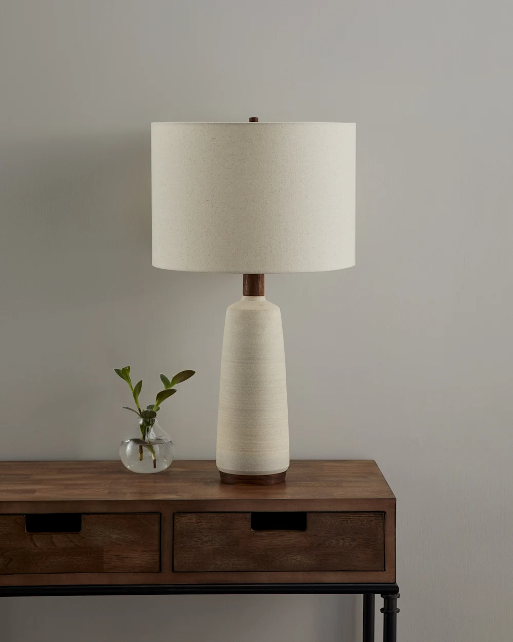 RAW STONEWARE TABLE LAMP