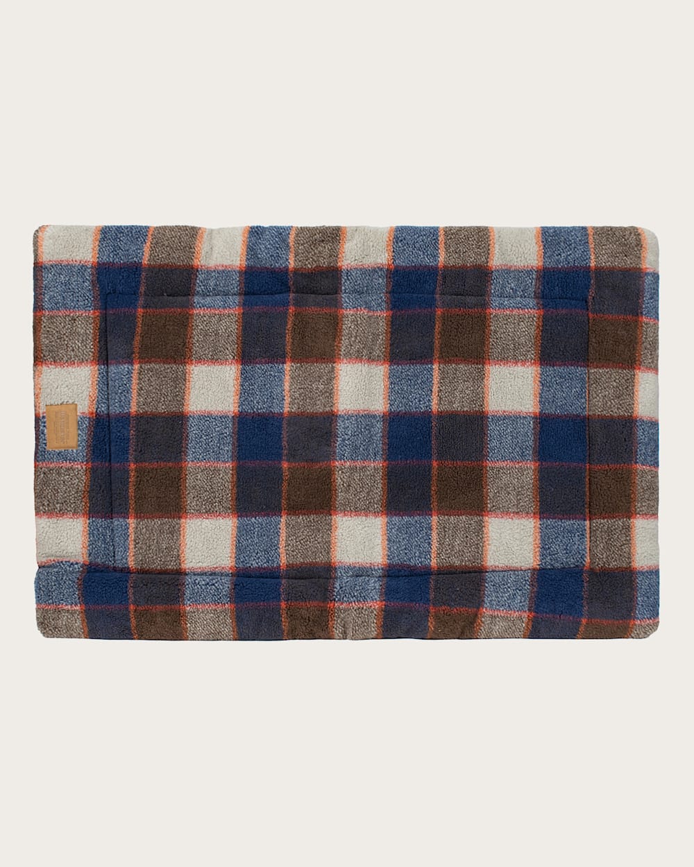 MOUNTAIN PLAID PET BED - COMFORT CUSHION