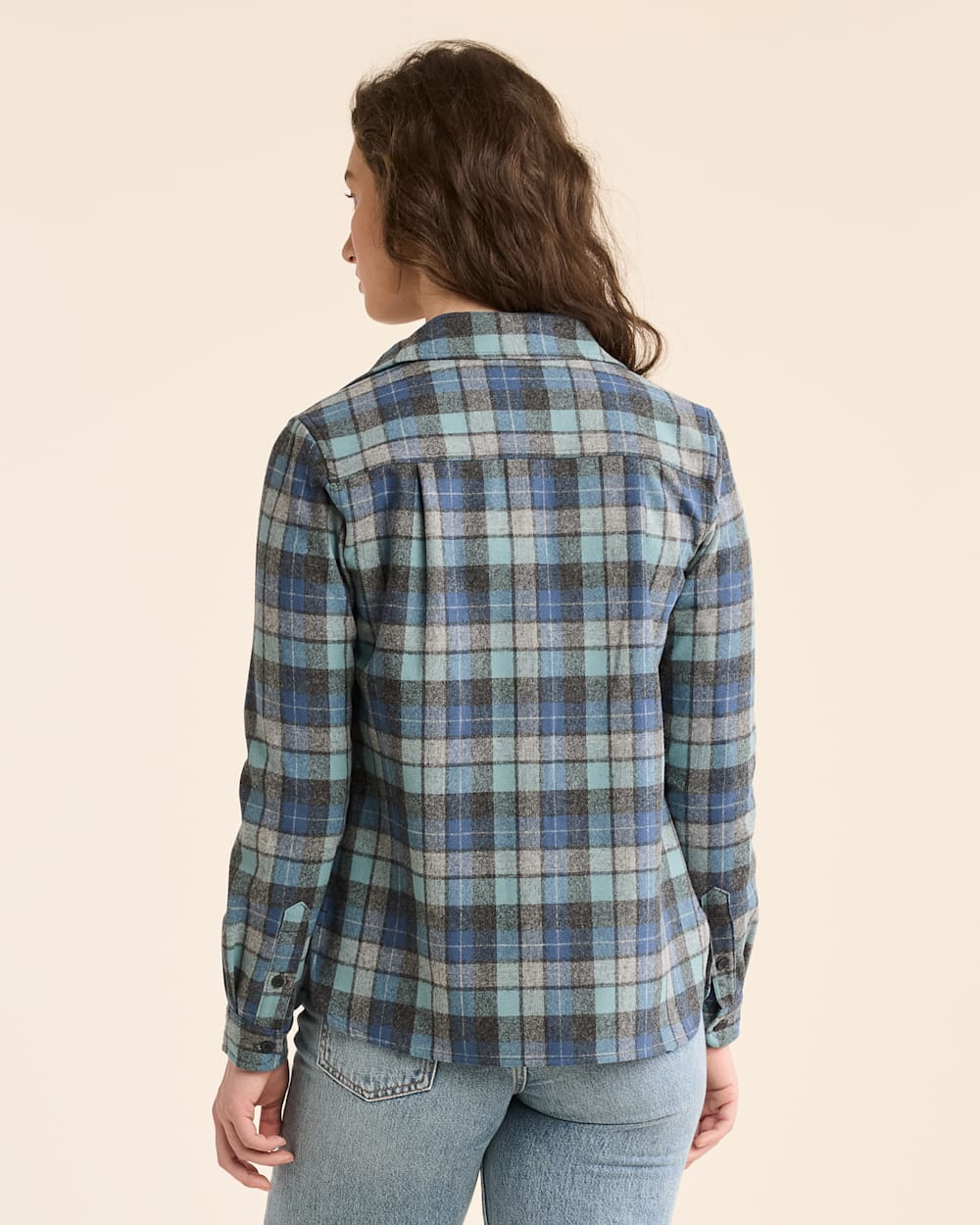 WOMEN'S PLAID BOARD SHIRT