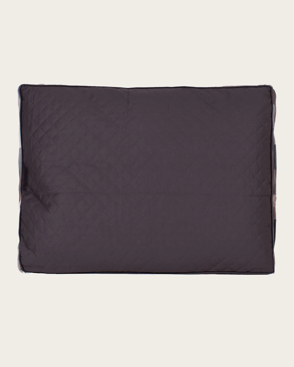 BLOCK PLAID PET BED - NAPPER