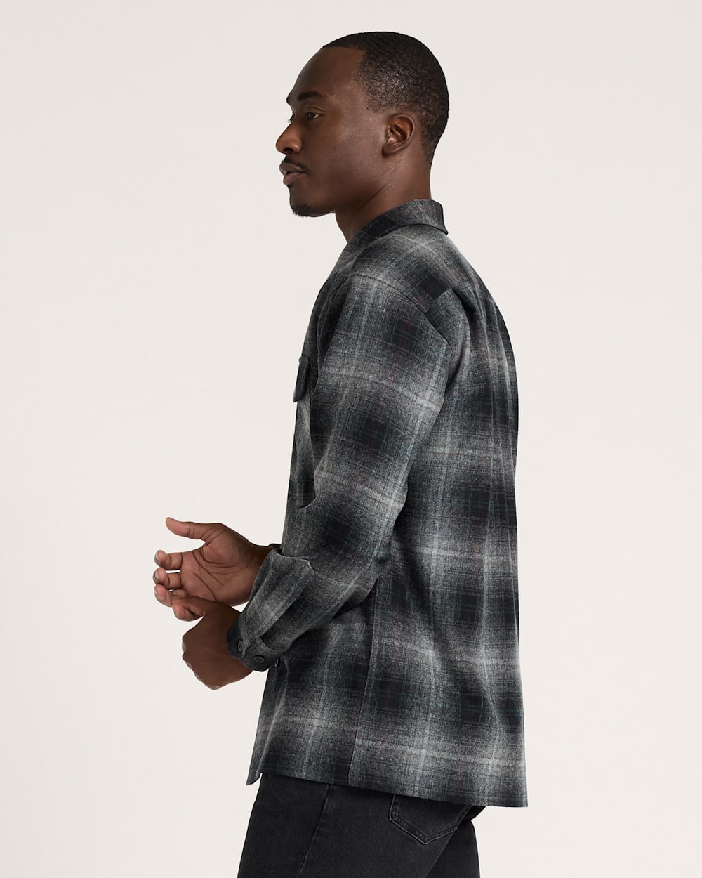 MEN'S PLAID BOARD SHIRT