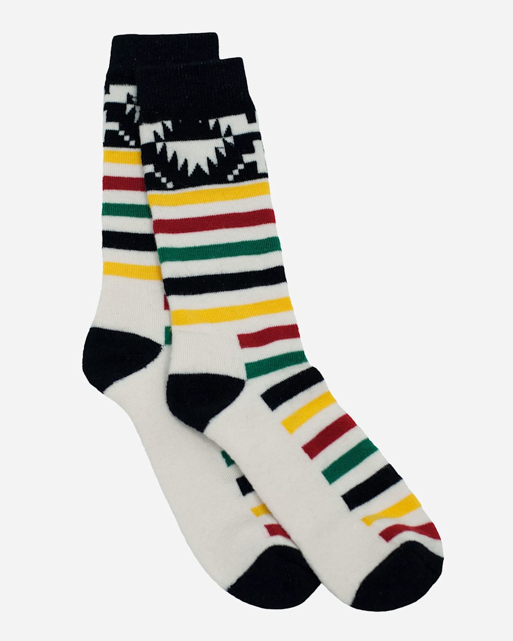 NATIONAL PARK MERINO JACQUARD CREW SOCKS