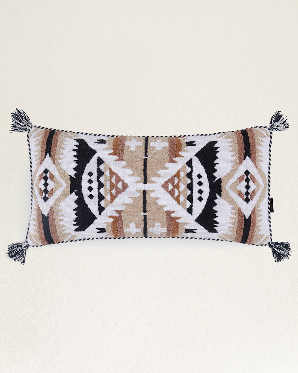 NEHALEM EMBROIDERED LUMBAR PILLOW