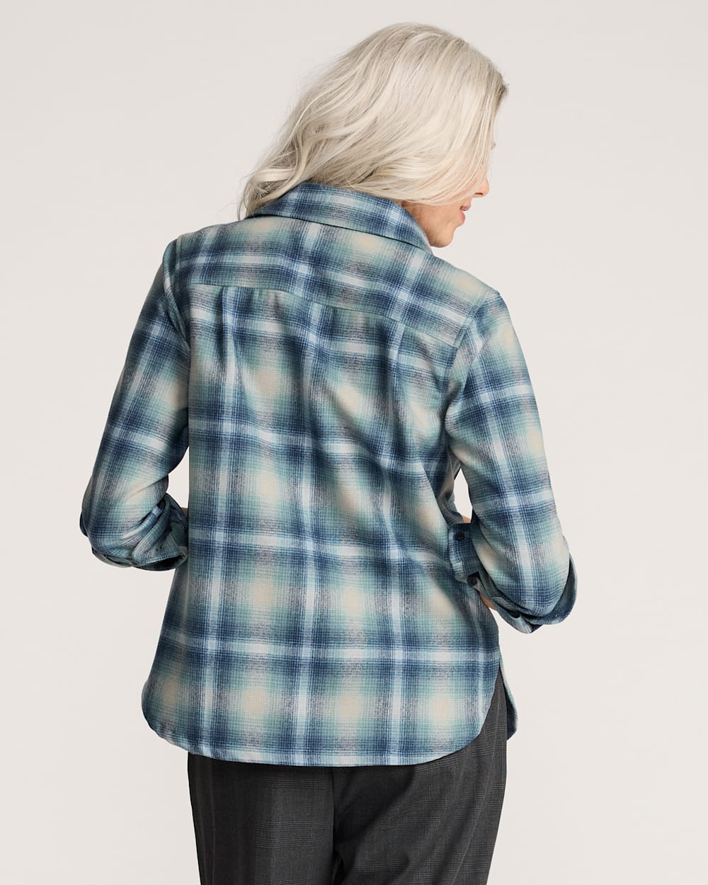 WOMEN'S PLAID BOARD SHIRT