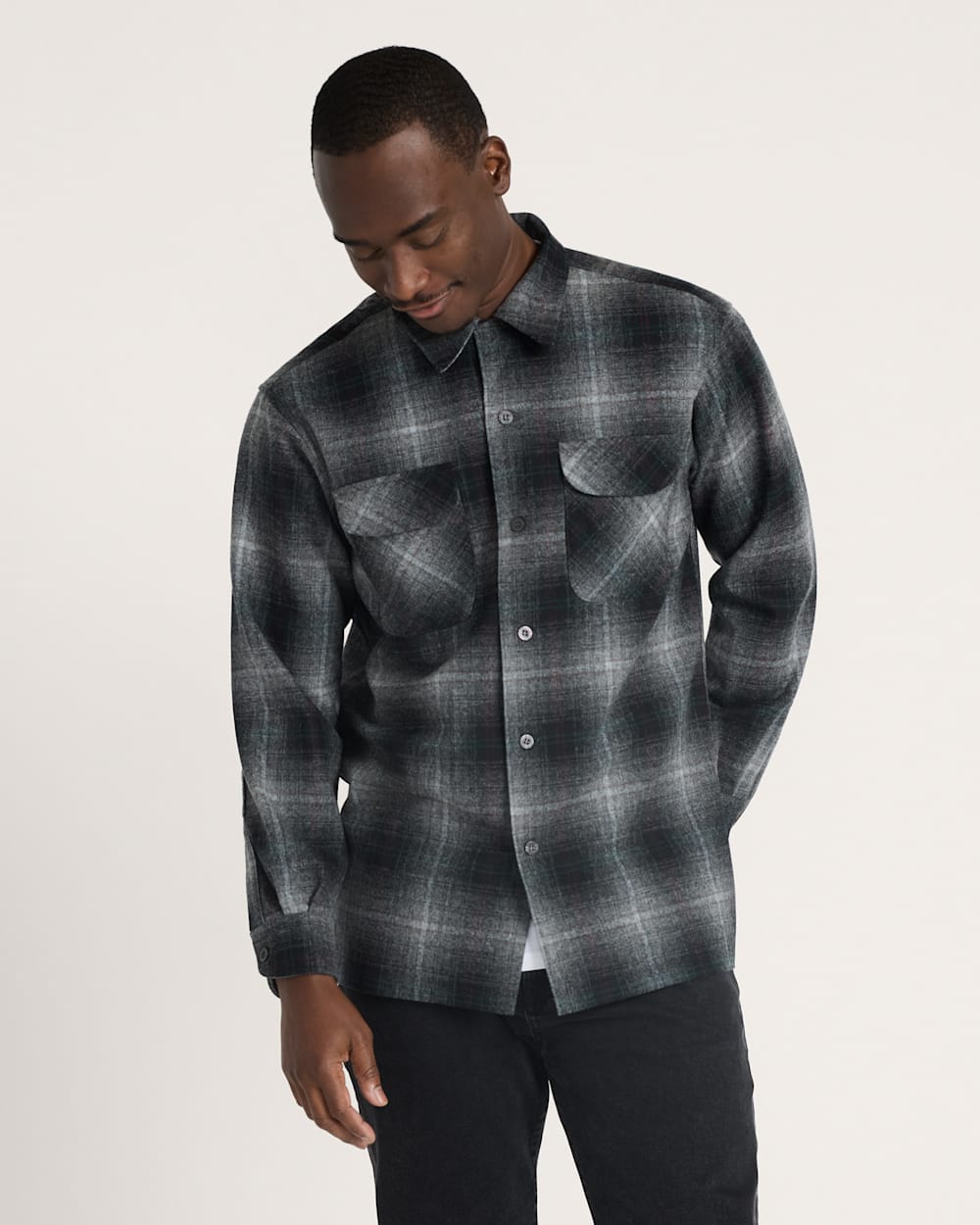 MEN'S PLAID BOARD SHIRT
