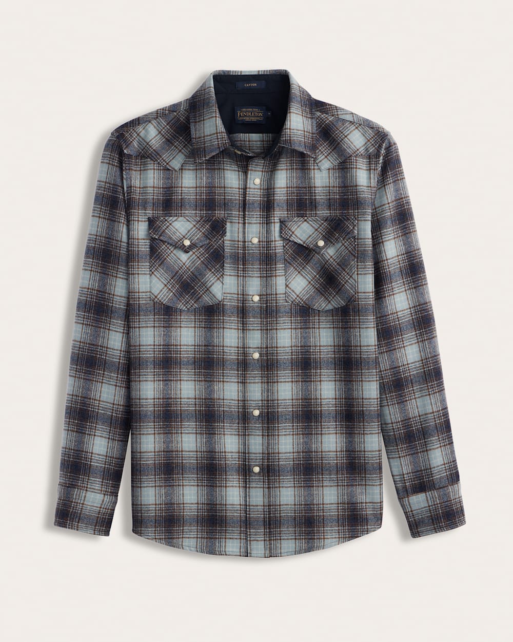 MEN'S PLAID SNAP-FRONT WESTERN CANYON SHIRT