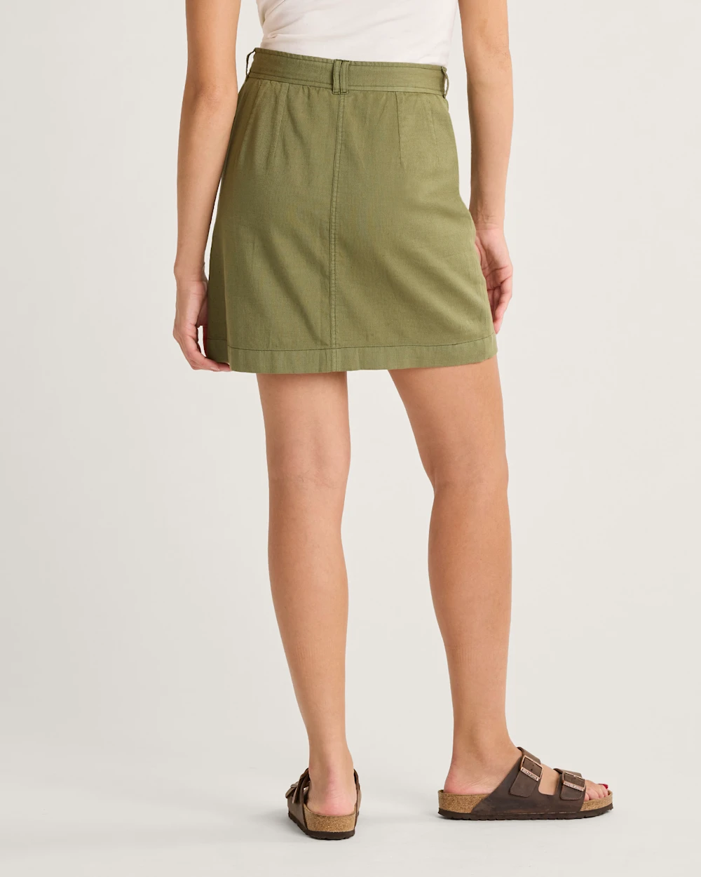 WOMEN'S UTILITY COTTON/LINEN SKIRT