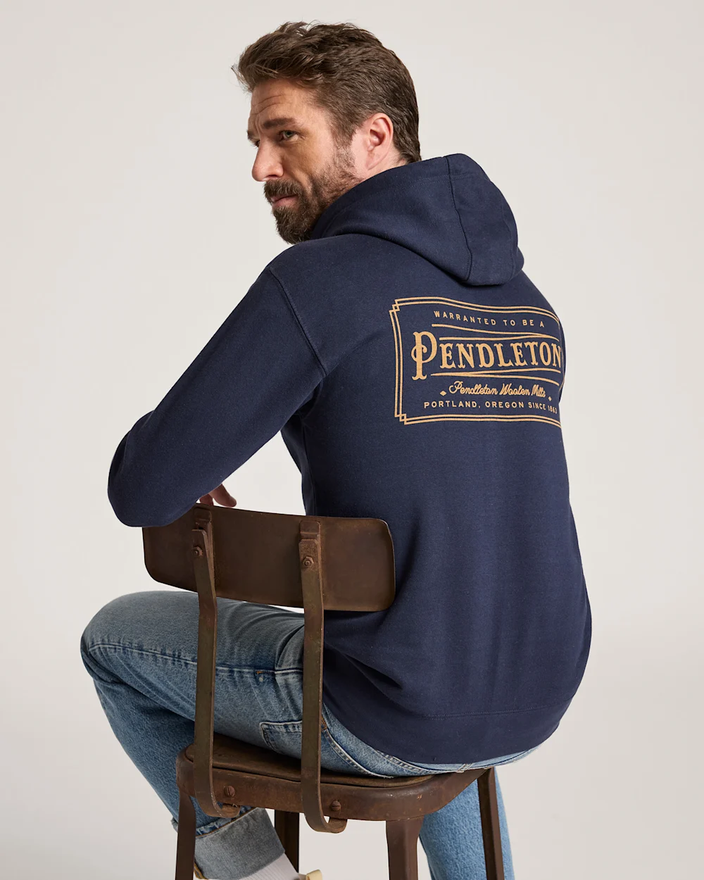 MEN'S HERITAGE LOGO HOODIE