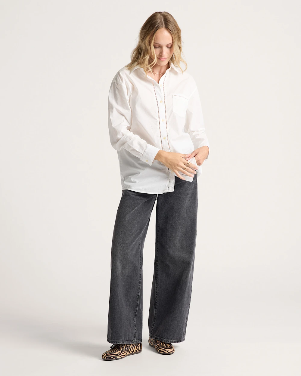 WOMEN'S EVERLY POPLIN SHIRT