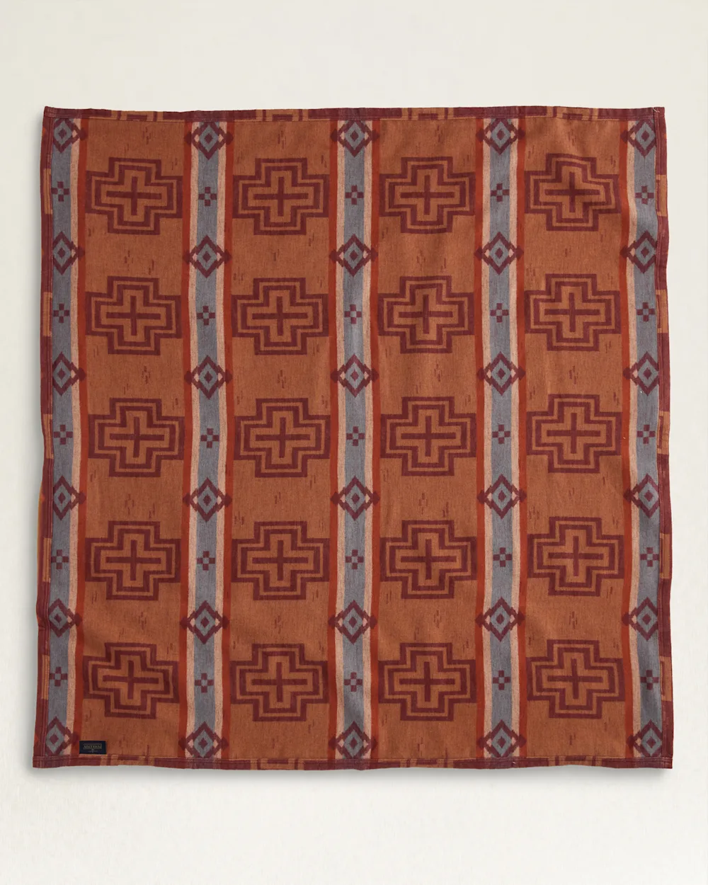 SAN MARINO/STRIPE ORGANIC COTTON THROW GIFT PACK