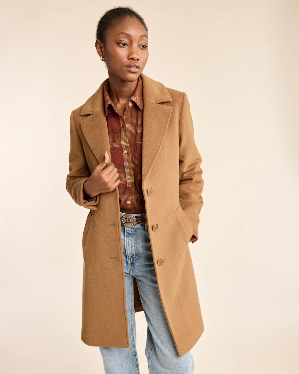 WOMEN'S LOMBARD WOOL WALKER COAT
